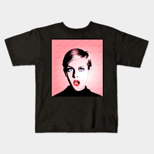 Twiggy | Pop Art Kids T-Shirt